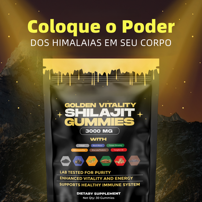 Golden Vitality™ - Ganhe +3" a mais de comprimento e dureza
