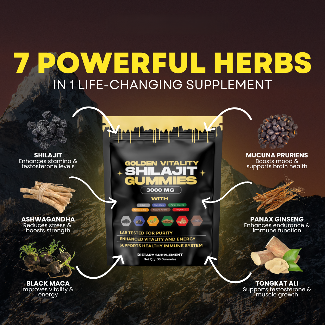 Golden Vitality™ - Get +3" Longer & Rock Hard