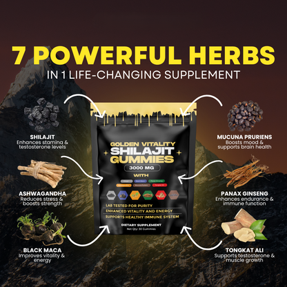 Golden Vitality™ - Get +3" Longer & Rock Hard